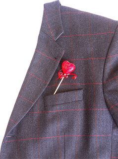 Coat with lollipop