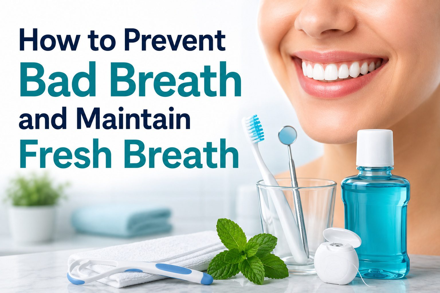 How to Prevent Bad Breath and Maintain Fresh Breath